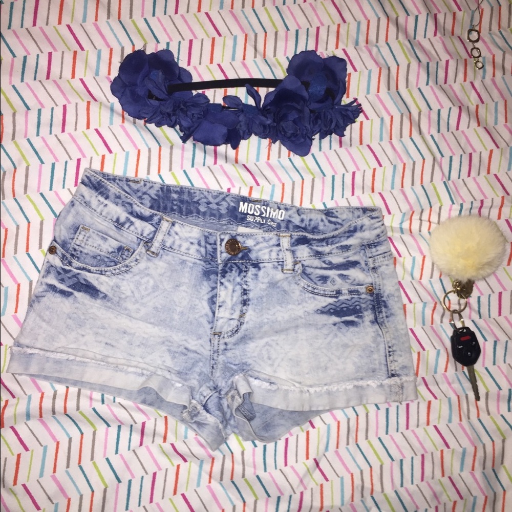 Mossimo Supply Company Bleached Shorts